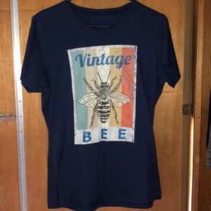 "Vintage bee" T shirt
